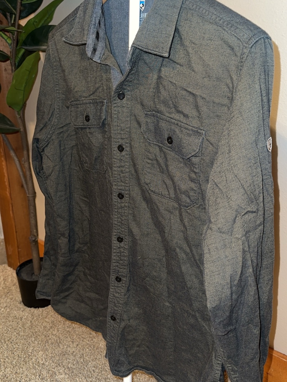 Olive green Kuhl button up